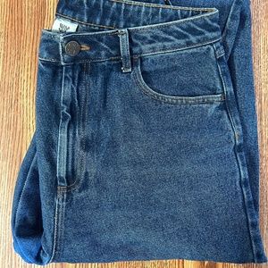 NWOT Lucy and Yak Dana Mom ORGANIC DENIM - Mid Wash Jeans Size 30